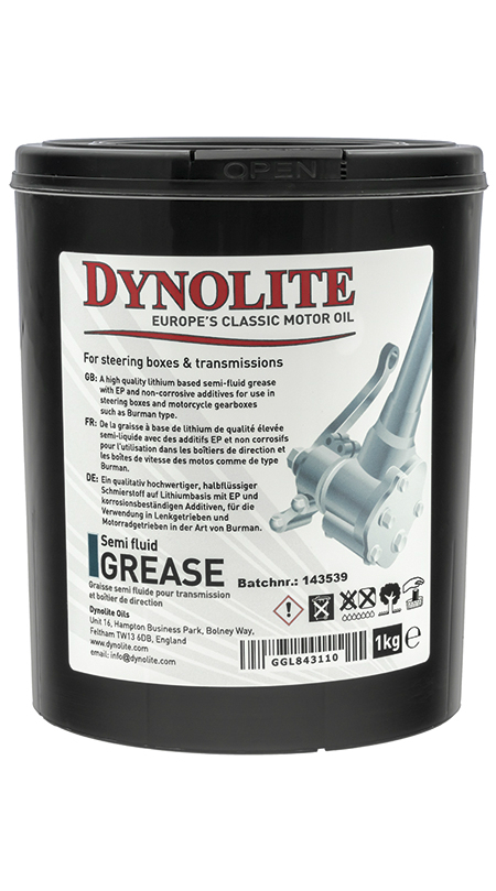 Graisse lubrifiante semi-fluide Dynolite - Dynolite